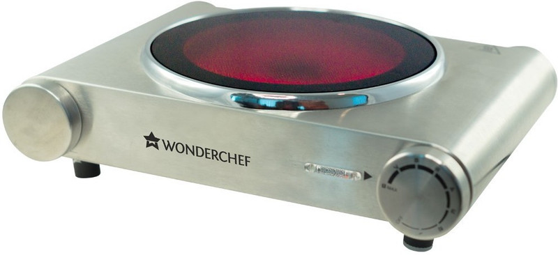 Wonderchef Ceramic Hot Plate Induction Cooktop(Silver, Touch Panel)