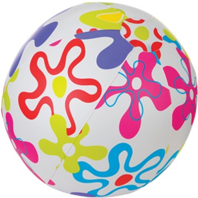 INTEX Swimming Ball Lively Print Inflatable Ball(Multicolor)