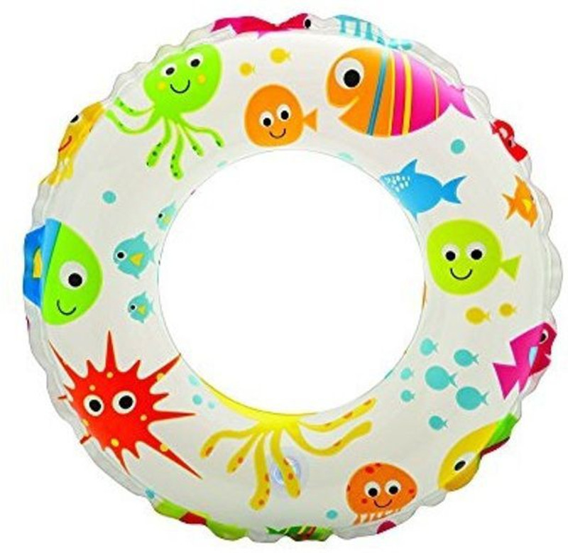 Aarushi Inflatable Swim Ring Inflatable Pool Accessory(Multicolor)