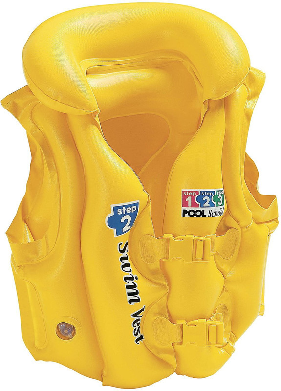 Sale & Discount Vest or Swimming Jacket Inflatable Swimming Vests(Yellow)