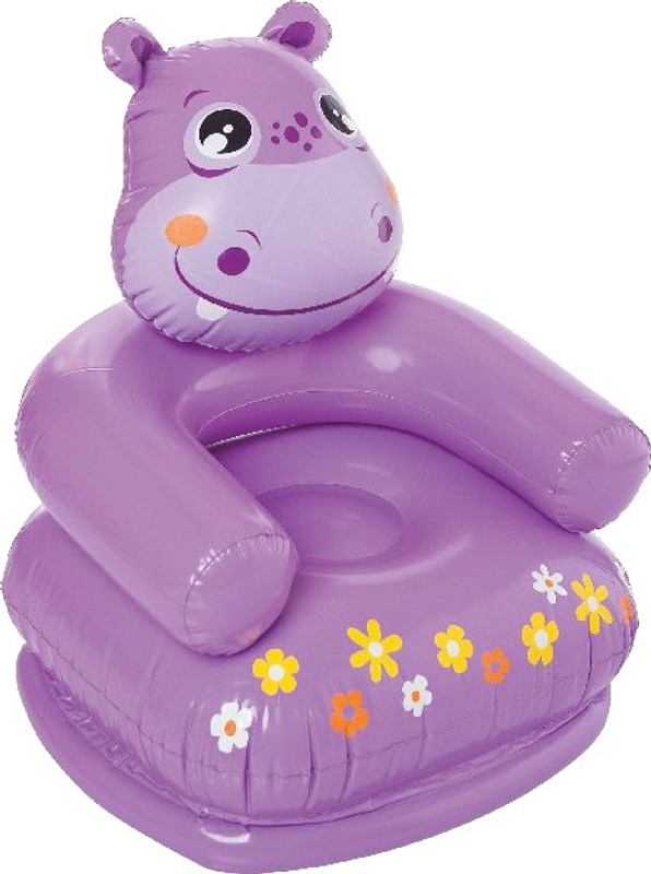 Intex Happy Animal Chair Assortment Inflatable Air Chair(Purple)