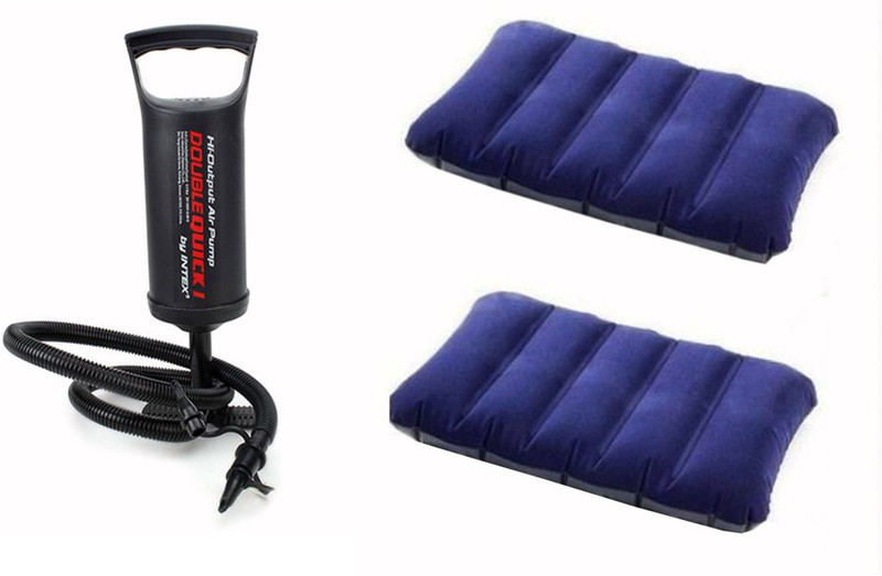 INTEX Stealodeal with Pump Inflatable Pool Accessory(Dark Blue)