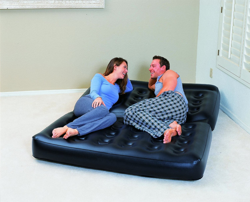 Radhe PVC 3 Seater Inflatable Sofa(Color - BLACK) RS.2149 (75.00% Off) - Flipkart