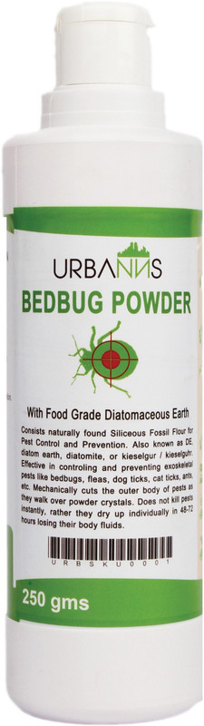 Urbanns Bed Bug Powder With Food Grade Diatomaceous Earth