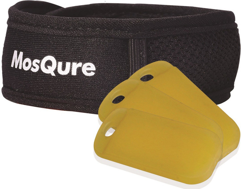 MosQure Mosquito Bite Prevention Band (1 Band + 3 refills)(Pack of 4)