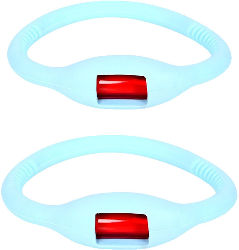 Safe-O-Kid Glow in dark Reusable Mosquito Repellant Arm band(Pack of 2)