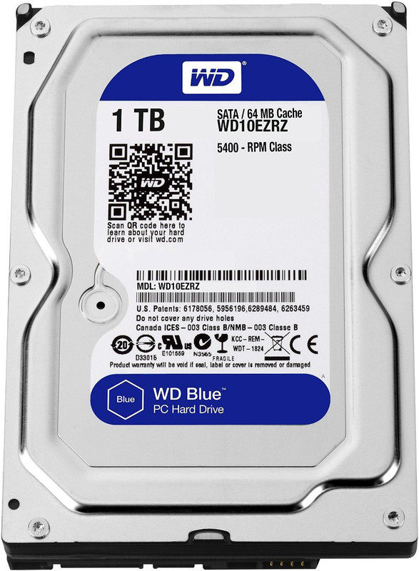 WD SATA 1 TB Desktop Internal Hard Disk Drive (WD10EZRZ) WD SATA 1 TB Desktop Internal Hard Disk Drive (WD10EZRZ)