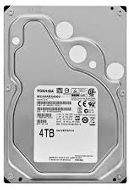 Toshiba Surveillance 4 TB Desktop, Laptop Internal Hard Disk Drive (MD04ABA400V)