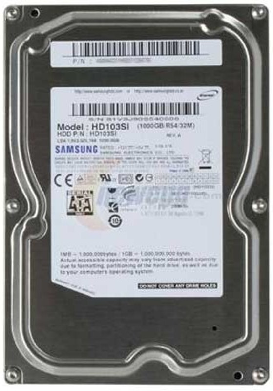 Samsung SATA series 160 GB Desktop Internal Hard Disk Drive (HD160JJ/OMD)