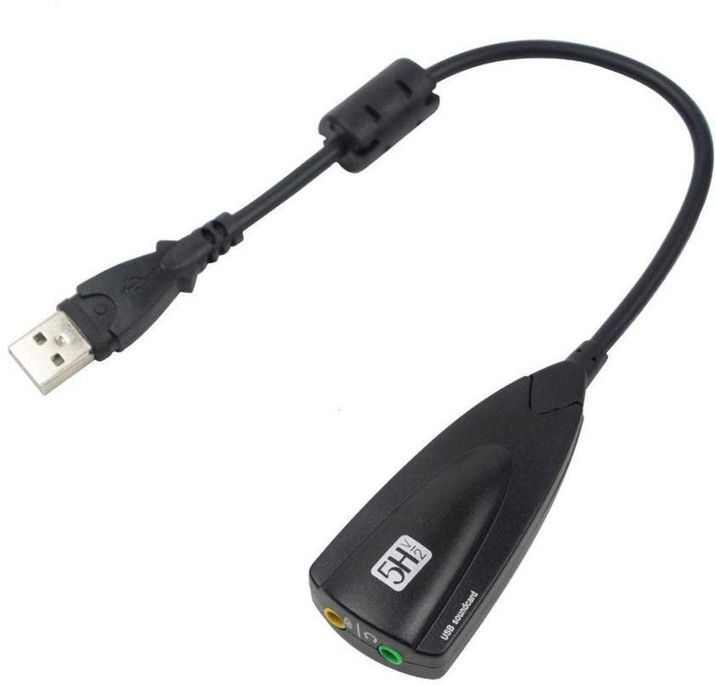 Speed Steel Sound 5Hv2 PCI Internal Sound Card(7.1 Audio Channel)