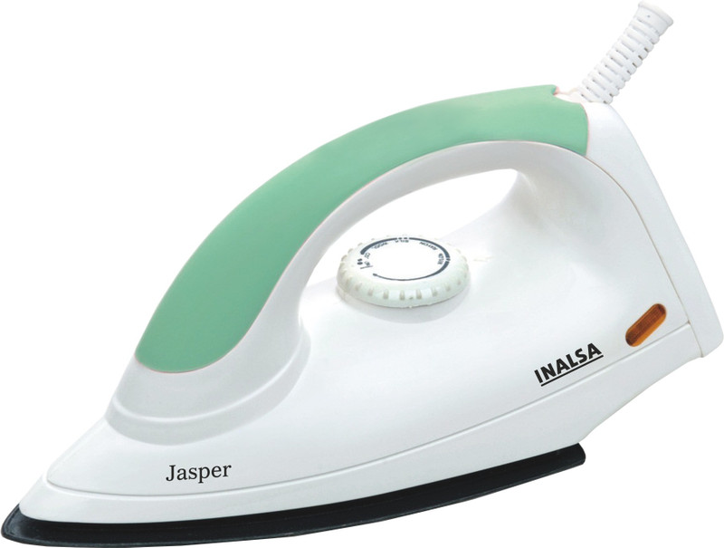 Inalsa Jasper Dry Iron(White and Green) RS.499 (49.00% Off) - Flipkart