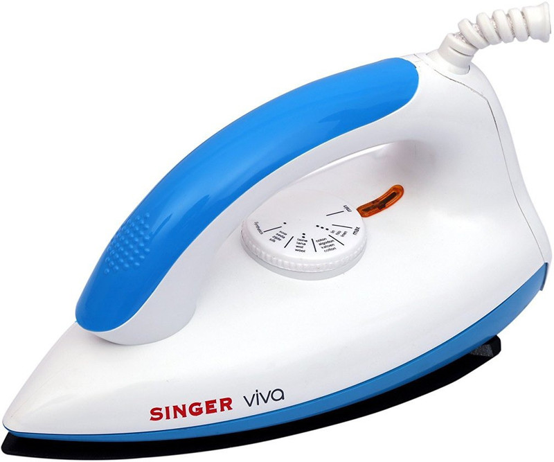 Singer Viva Dry Iron(Blue) RS.548 (35.00% Off) - Flipkart