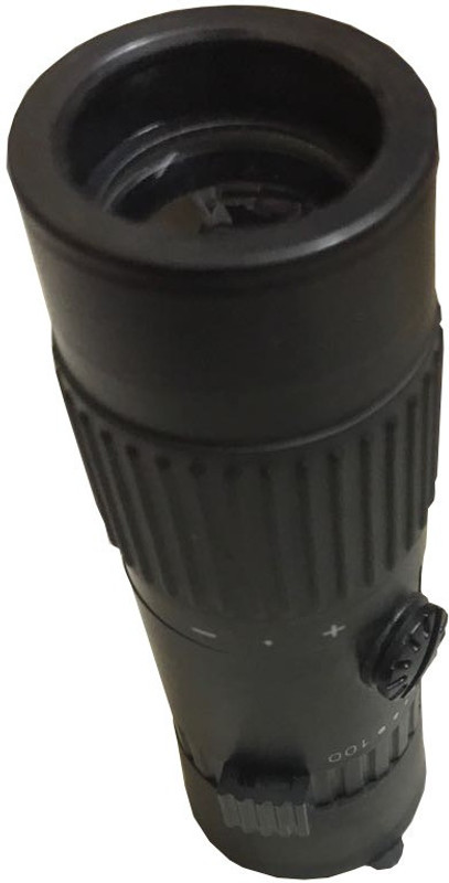 IZED QUANLILY 10X21 100 % Original Adventure Small With Cover 10X ZOOM Monocular(32 mm, Black)
