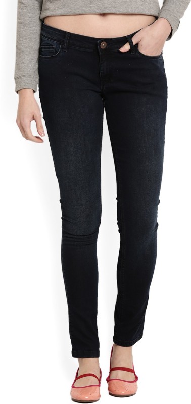 Jealous Skinny Women Dark Blue Jeans