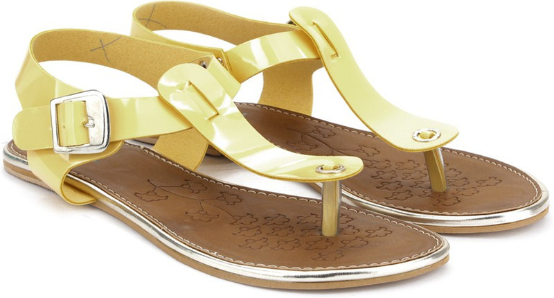 Nell Women Yellow Flats Nell Women Yellow Flats