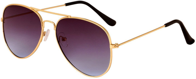 Forty Hands Aviator Sunglasses(Black)