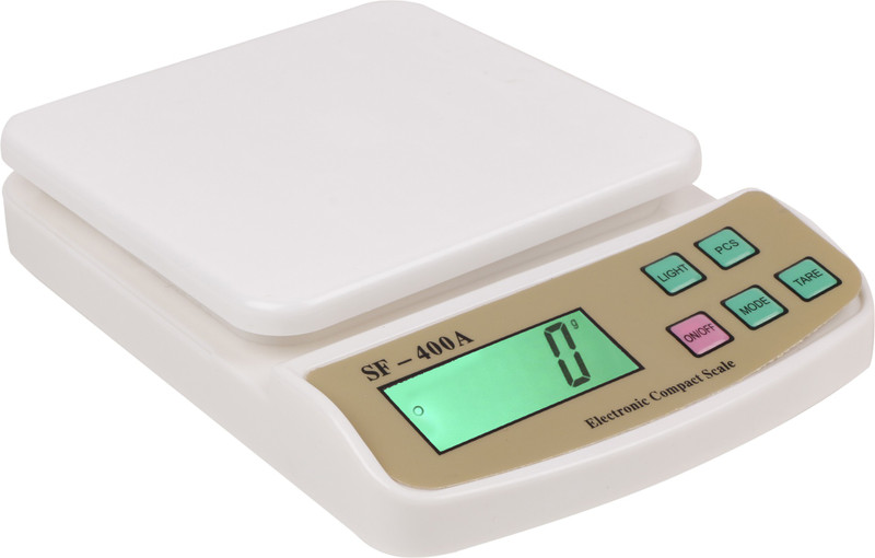 SF Electronic Compact Digital Kitchen SF-400A Weighing Scale(Off White)