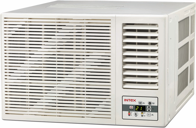 Intex 1.5 Ton 3 Star Window AC  - White(WA18CU3ED, Copper Condenser) RS.29990 (36.00% Off) - Flipkart