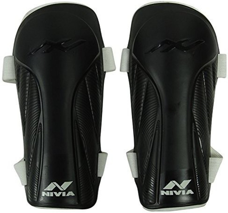 Nivia Vortex 765 Football Shin Guard(Black)