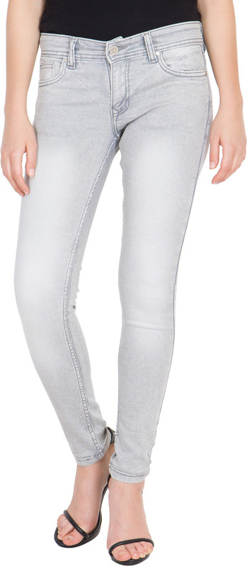 Kopyneko Skinny Women White, Grey Jeans