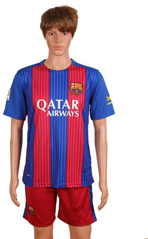 Navex Football Jersey Barcelona Red And blue Size:42( Extra Large) Football Kit
