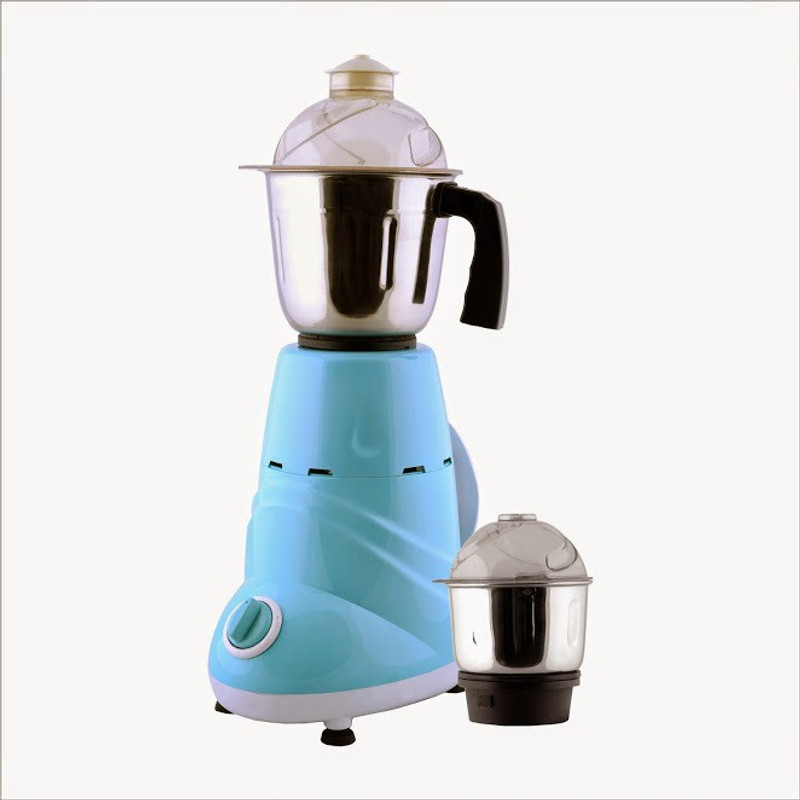 Anjalimix ZOBODUOBLUE Zobo Duo 600 W Mixer Grinder(Blue, 2 Jars)
