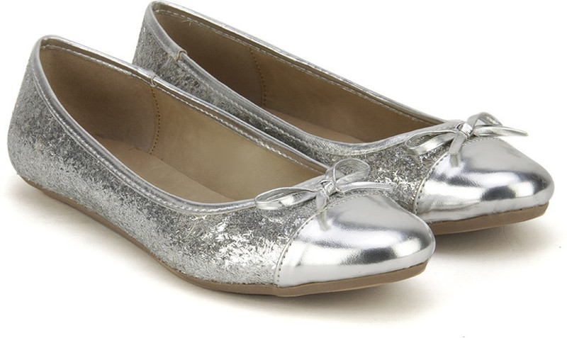 Bata CERSEI Bellies For Women(Silver)
