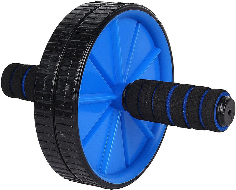 Komfort AB Wheel Total Body Exerciser roller-Blue-black Ab Exerciser(Blue, Black) Komfort AB Wheel Total Body Exerciser roller-Blue-black Ab Exerciser(Blue, Black)