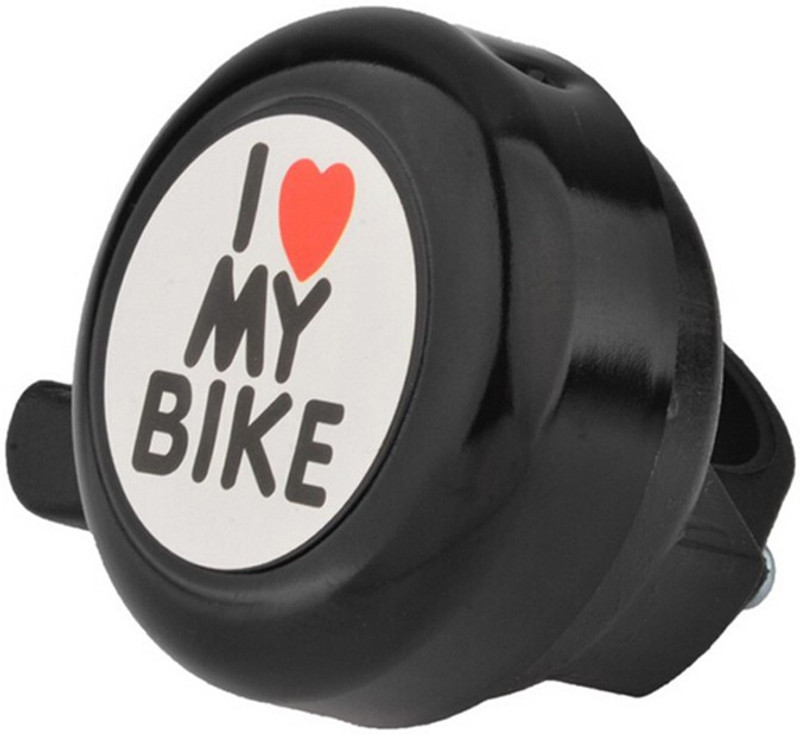 Futaba I Love My Bike Bicycle Bell - Black Bell(Black) Futaba I Love My Bike Bicycle Bell - Black Bell(Black)