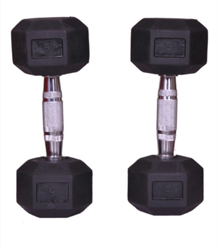 Arnav Imported Rubber Coated Fixed Weight Hexagon Fixed Weight Dumbbell(10 kg) Arnav Imported Rubber Coated Fixed Weight Hexagon Fixed Weight Dumbbell(10 kg)