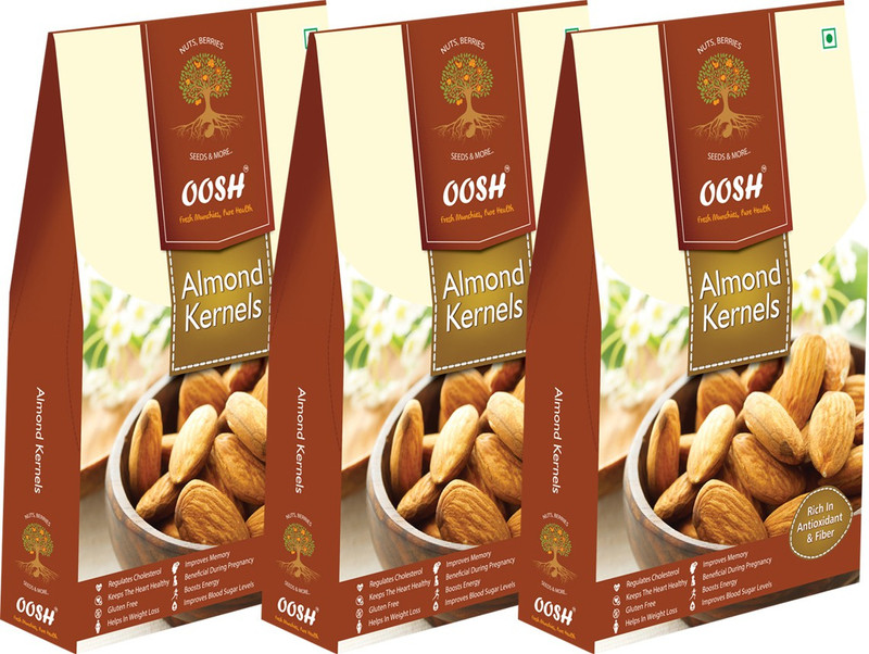Oosh Premium Almonds(3 x 250 g)