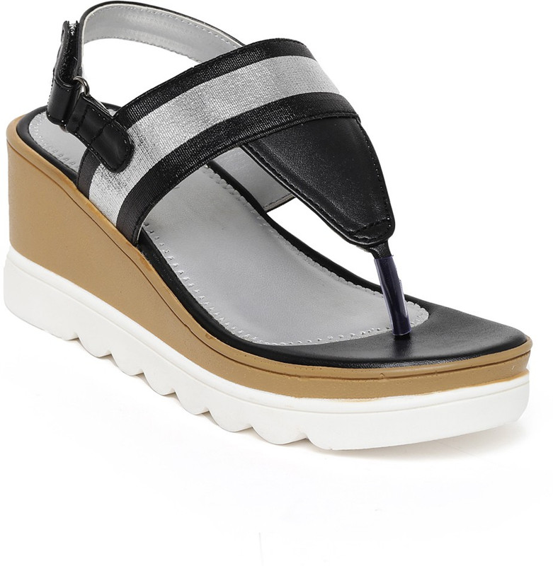 Bruno Manetti Women Black, Silver Heels