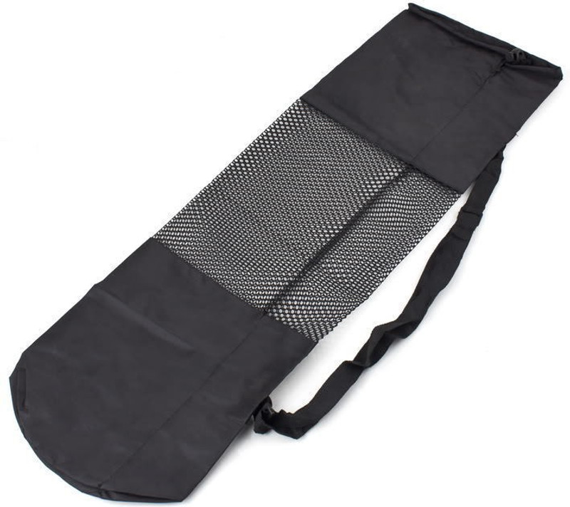 Futaba Yoga Mat Carrier Shoulder Bag(Black, Drawstring Bag)