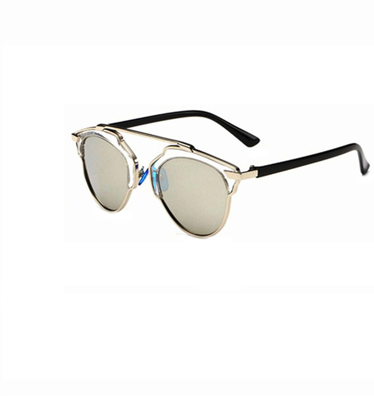 Delonbo Oval Sunglasses(Silver) Delonbo Oval Sunglasses(Silver)