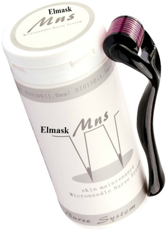 Elmask 540 MNS Titanium Needle DERMA ROLLER Face Treatment Microneedle 2.0mm(540 g)