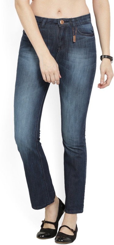 Jealous Slim Women Dark Blue Jeans