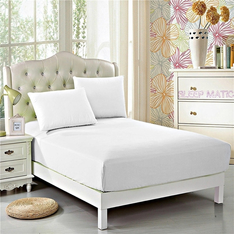Sleep Matic Cotton Baby Bed Protecting Mat White Large Buy