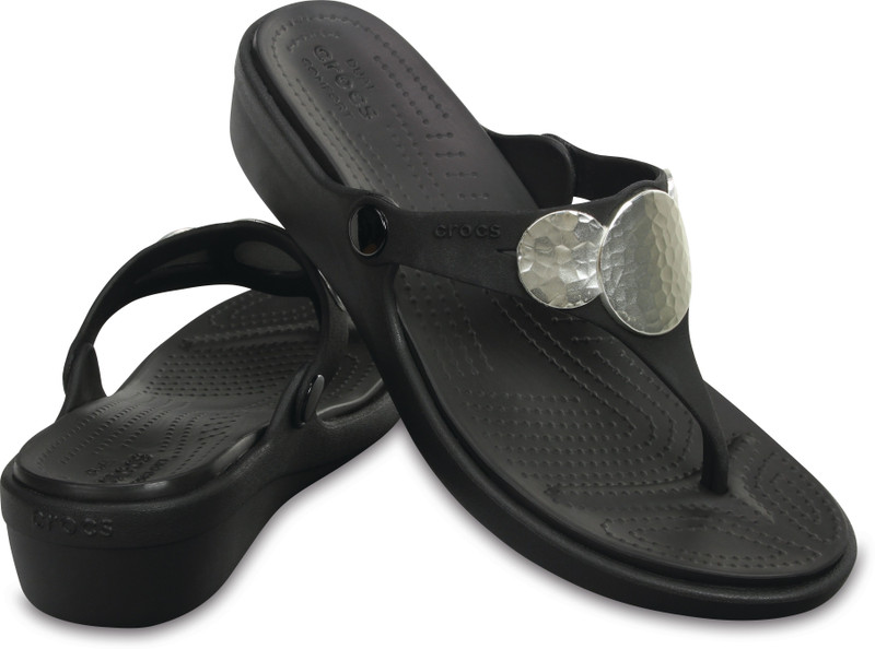 Crocs Women Grey Wedges