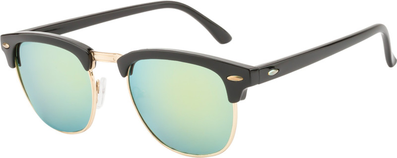 The Bikerz Clubmaster Sunglasses(Yellow)