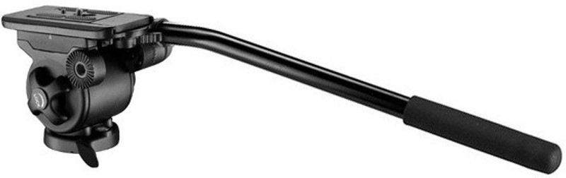 E-Image EI-7050H Professional Fluid Tripod Head With Level Bubble Bowl Size 75mm For DSLR Cameras Tripod Ball Head(Black, Supports Up to 4000 g)