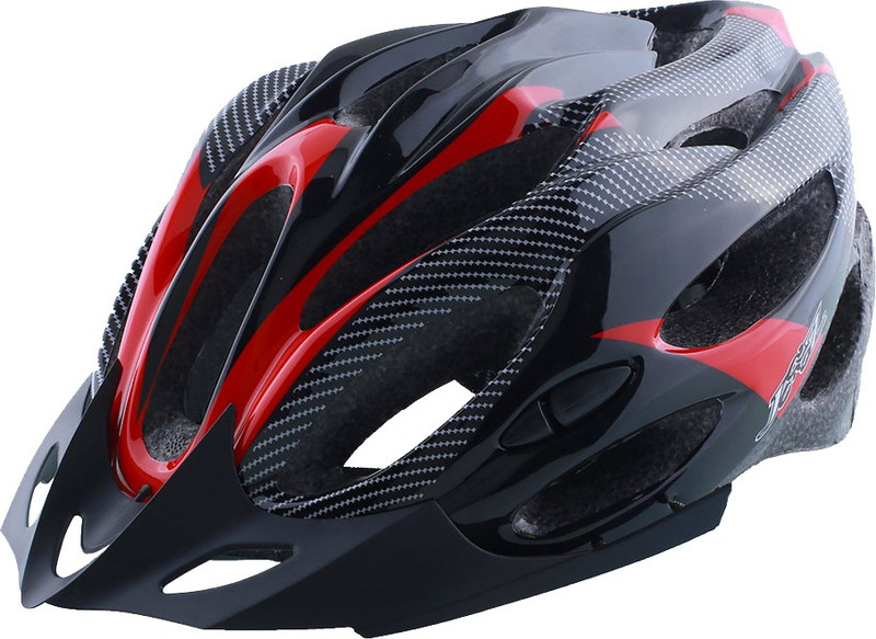 Futaba Bicycle MTB Adjustable Shockproof Helmet - Red Cycling Helmet(Red, Black) Futaba Bicycle MTB Adjustable Shockproof Helmet - Red Cycling Helmet(Red, Black)