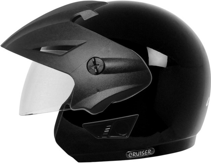 VEGA Cruiser W/P Motorbike Helmet(Black) VEGA Cruiser W/P Motorbike Helmet(Black)
