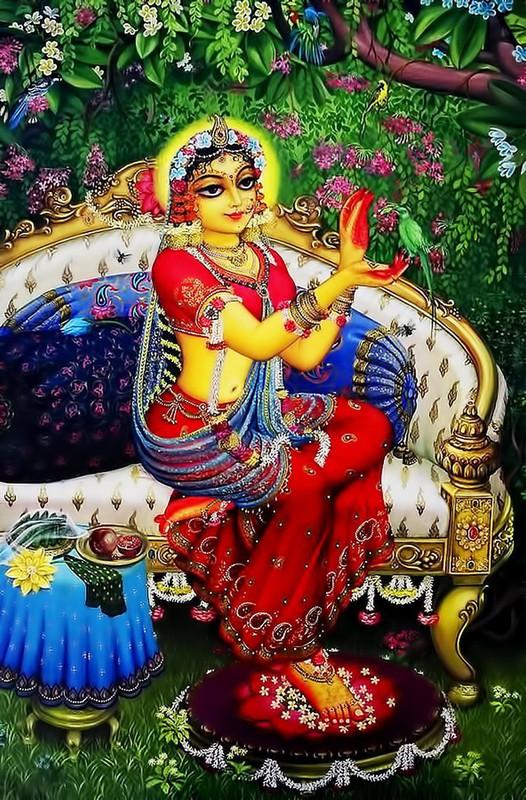 highondesign Wall Decor Radha Krishna Canvas Painting Canvas 39 inch x 30 inch Painting