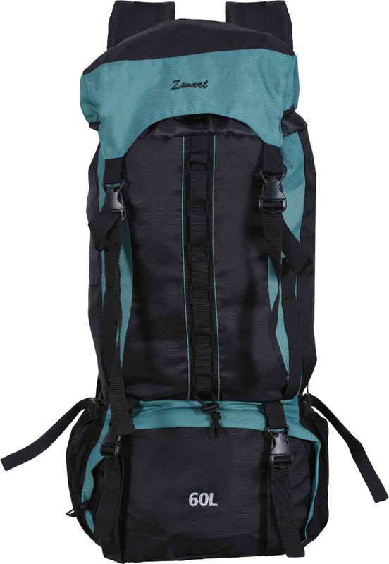 Zwart SUPROV 60 L Backpack(Green, Black) Zwart SUPROV 60 L Backpack(Green, Black)