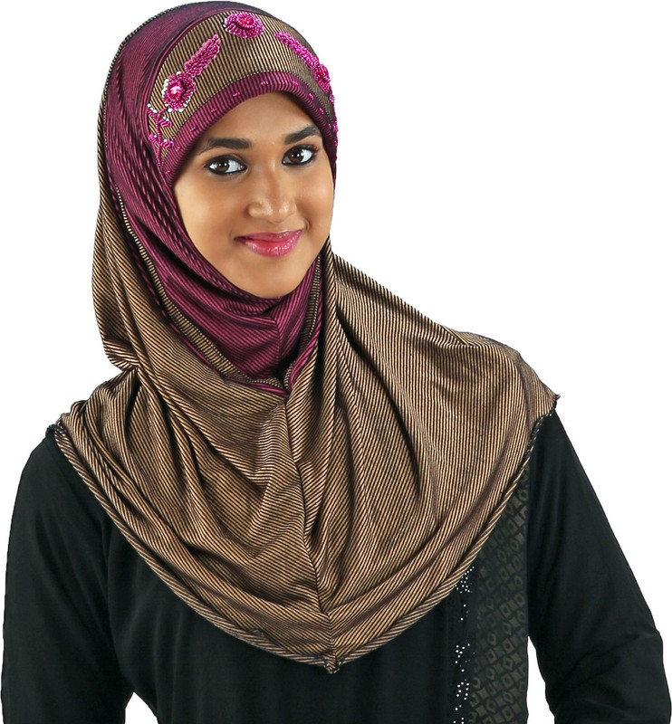 ArabDressage Embellished Lycra Blend Girls Scarf