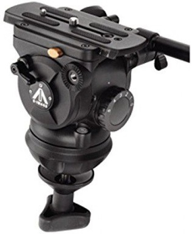 E-Image EI-7080H Professional Fluid With Bowl Size 100mm For DSLR Cameras Tripod Ball Head(Black, Supports Up to 12000 g)