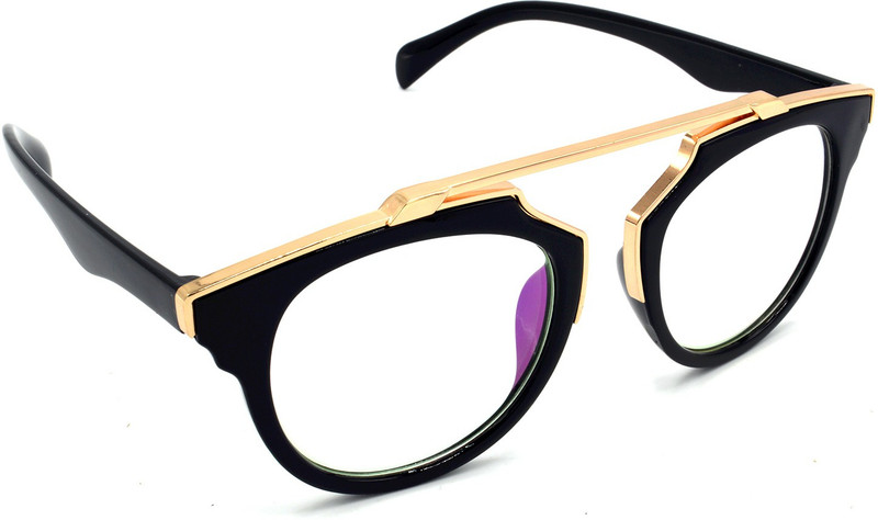Hrinkar Wayfarer, Wrap-around Sunglasses(Clear)