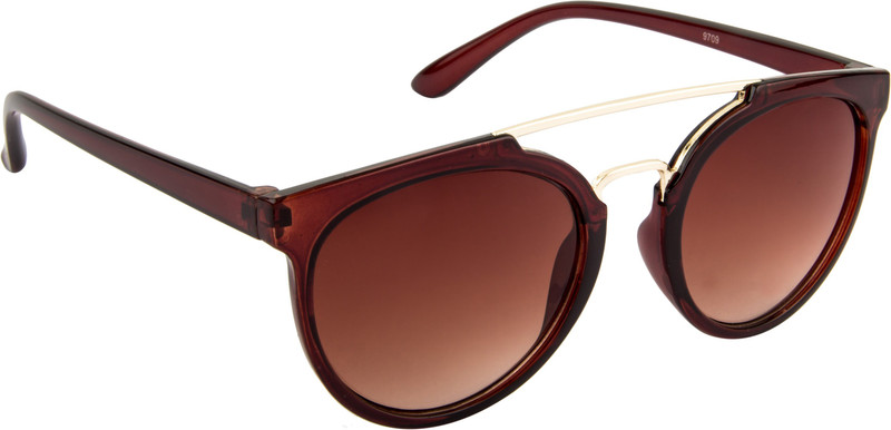 NuVew Round Sunglasses(Brown)