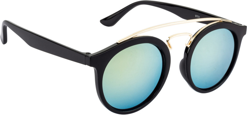 NuVew Round Sunglasses(Green)