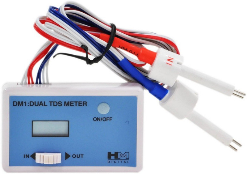 Di Water Monitor Inline Water Quality Meter HM Digital DM-1 Inline Dual TDS Meter - Water ...